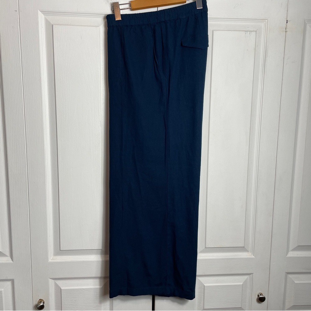 ULLA POPKEN Linen/Viscose Chic Casual Pants  NEVER WORN - Picture 5 of 13